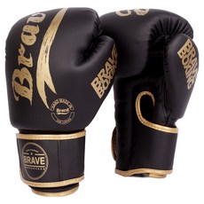 THEBRAVE 強力訓練拳擊手套, BLACK + GOLD
