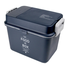 SPUTNIK 斯普尼克 COZYFOODBOX 機能飼料箱, 藏青色, 1個, 12L