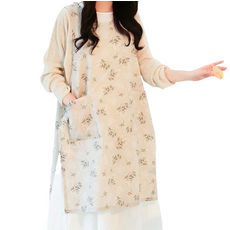 POSIELLA 雛菊防水圍裙, 象牙白, 1個