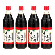 KOKUMORI 穀盛 素食烏醋 小, 600ml, 4瓶