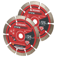 Ezarc Tools 鑽石石材用切割片 8075125, 2個