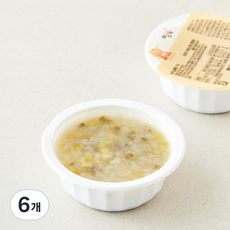 짱죽 한우 들깨국, 150g, 6개