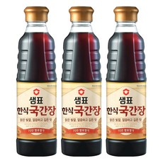 Sempio 膳府 韓式湯醬油, 500ml, 3個
