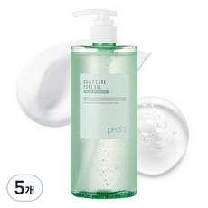 Eunyul Daily Care 純凝膠泡沫潔面乳, 5個, 512ml