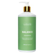 La'ELLOS 愛諾斯 動感控油洗髮精 100%萊姆馬鞭草萃取 平衡油脂分泌, 500ml, 1瓶