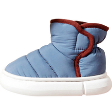 Mel&Sue 兒童蓬鬆魔鬼氈防寒毛靴