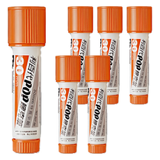 907-30-or pop/30mm/嘜克筆 6~30 mm 平方尖 /盒, 橙色, 6支