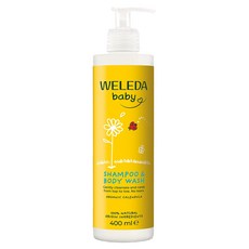 WELEDA 薇蕾德 孩童金盞花洗髮沐浴露, 1個, 400ml