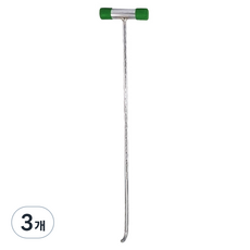 dailed 鍍鉻搬運移動掛鉤 T型, 3個