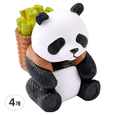 Black Tree G型熊貓迷你公仔, 4個