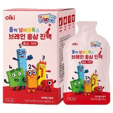 Olkey Numberblocks 大腦紅參真液 15入, 300g, 1個