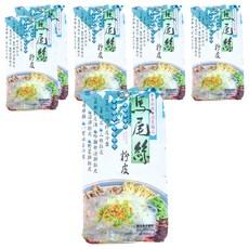 中農粉絲 馬尾絲粉皮, 上等馬鈴薯澱粉, 豌豆澱粉, 綠豆澱粉, 口感獨特, 零脂肪, 低GI, 全素, 零添加, 清真認證, 120g, 6包