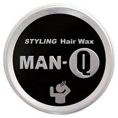 MAN-Q 光澤造型髮蠟，強力支撐，短髮適用，60g, 1罐