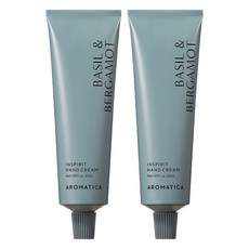 AROMATICA Inspirit 護手霜 羅勒 & 佛手柑, 30ml, 2個