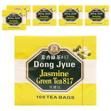 DONG JYUE 東爵好茶 茉香綠茶817, 2g, 100包, 6盒