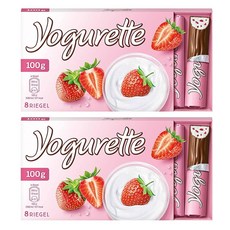 Yogurette 草莓優格樂脆棒, 100g, 2盒