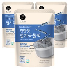강고집 진한맛 멸치국물팩 10p, 130g, 3개