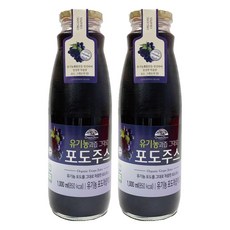 Organic Story 有機果汁，葡萄汁, 2個, 1L