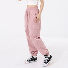 韓國 arua 女款鬆緊腰束口工作褲 TR252