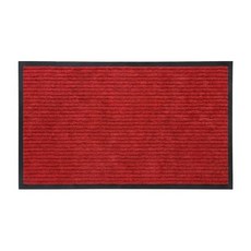 U-mop 玄關地墊 刮泥蹭土 底部止滑 黑色止滑包邊, 紅色, 1個
