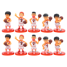 슬램덩크 5종 세트 원정구장 영화피규어, 2세트