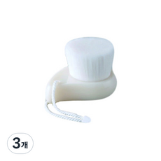 나노플랜 페이스 워시 브러시, 혼합 색상, 3개