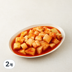 신영식품 정담은김치 매운 깍두기, 1.2kg, 2개