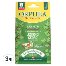 오르페아 퍼퓸 샤쉐 3p, 30g, 3개, 삼나무향