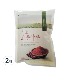 진미농산 매운맛 고춧가루, 200g, 2개