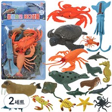OZ TOY 生動的自然海洋生物人物, 2套