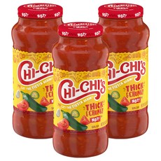 치치스 핫 살사소스, 454g, 3개