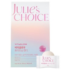 julie's choice Vita Glow 亮白糖果, 1個, 30冊