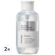 제이엠솔루션 스킨 부스트 레티놀 미셀라 클렌징 워터 1.5, 500ml, 2개