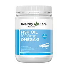 Healthy Care 澳洲深海魚油 Omega-3 膠囊 400顆, 587.2g, 1罐