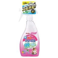 Petio 猫用無香味空間除臭噴劑 500ml 99%除臭 植物提取物, 1瓶