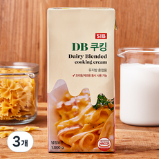 SIB선인 DB 쿠킹크림, 1kg, 3개