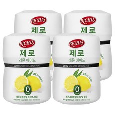 里奇的零檸檬水, 4個, 600g, 1入