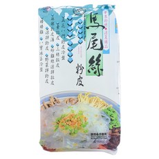 中農粉絲 馬尾絲粉皮 上等馬鈴薯澱粉 豌豆澱粉 綠豆澱粉 口感獨特 零脂肪 低GI 全素 零添加 清真認證, 120g, 1包