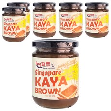 퐁잇 싱가포르 카야 브라운, 270g, 6개