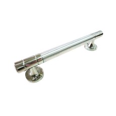 7分 X 250mm (附螺絲), 不鏽鋼把手 7分管徑 附螺絲, 250 mm, 白鐵/不鏽鋼, 1支