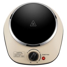 MATRIC 松木家電 無段式 不挑鍋 900W 電陶爐 1口 Glass Ceramic 按鍵式 自動斷電 高溫警示 米色 獨立式 210 x 60 x 235mm MG-HH0913P