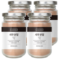 신선약초 새우 분말, 110g, 4개
