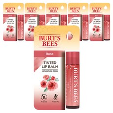 버츠비 틴티드 립밤, 로즈, 4.25g, 6개