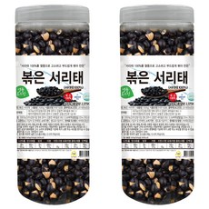 DGFARM 韓國產熱風焙炒黑豆 整顆, 500g, 2罐