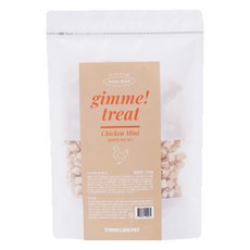씽크라이크펫 반려동물 김미트릿 국내산 동결건조간식, 치킨미니, 100g, 1개