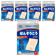 BAC 倍爾康 濕潤療法親水性敷料 手 較大面積專用 4張, 5盒