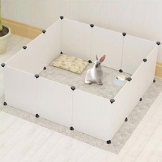 PET CHOICE 寵物透明安全柵欄 12入, 單色