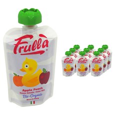 Frulla 果汁 100g, 蘋果水蜜桃口味, 10包