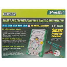 Pro'sKit 寶工 26檔指針型防誤測三用電錶 MT-2017N 171 x 108 x 37mm, 1個