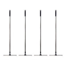 월드크린 블랙 실리콘 스퀴즈 + 스텐봉, 4개